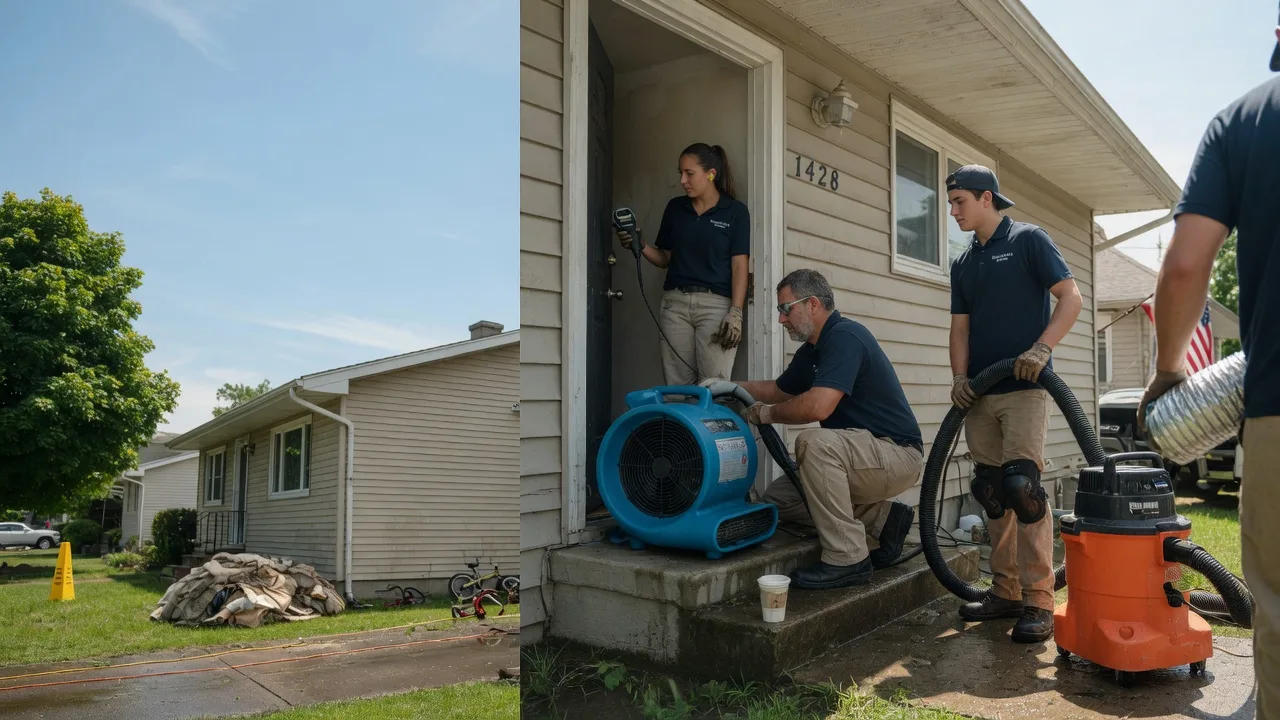 Water Damage Restoration in Downing, WI near me